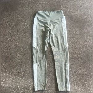 VS PINK Fleece Color Block Leggings